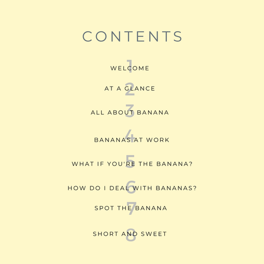 Banana Personality E-book