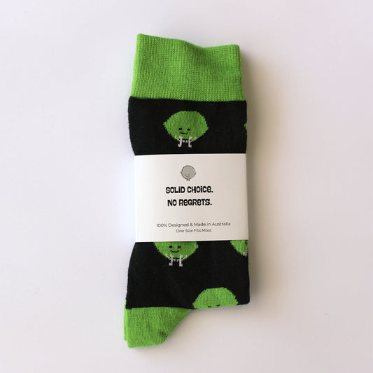 Lime - Socks with Standards. They won't let you down.