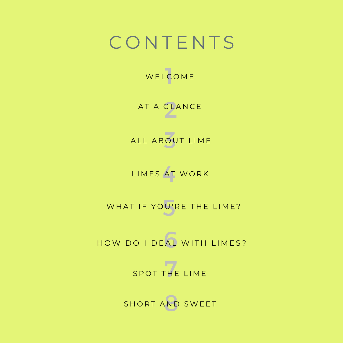 Lime Personality E-book